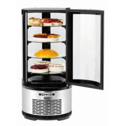 Vitrine à Gâteaux 390mm De Diamètre - 100L Éco-énergétique - 700213G - Bartscher