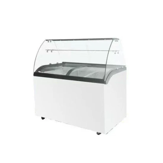 Vitrine à Glace Sur Roulettes 6 Bacs à Glace 3 Vitrine à Glace Sur Roulettes 6 Bacs à Glace