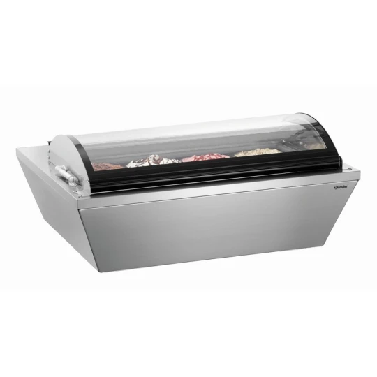 Vitrine à Glaces 4 X 6,5 L - Économique Et Compacte - 700228 - Bartscher 5 Vitrine à Glaces 4 X 6,5 L - Économique Et Compacte - 700228 - Bartscher – Image 3