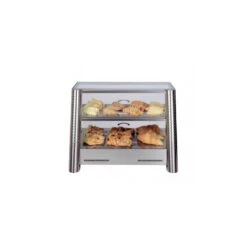 Vitrine Chauffante, 2 Niveaux - Sofraca - N60INOX