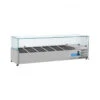 Vitrine De Réfrigération (cap.Gn1/3x6-15cm) EMGA - 712022 -Materiel Horeca Magasin vitrine de refrigeration capgn1 3x6 15cm emga 712022
