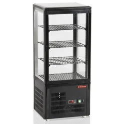 Vitrine De Table Ventilée 4 Niveaux 'Black' - MIC-48B/R6 - Diamond