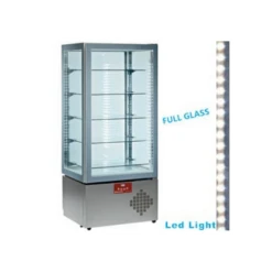Vitrine Réfrigérée 'Full Vitrée' 5 Niveaux Ventilée - MAX/50MV - Diamond