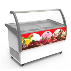 Vitrine Réfrigérée à Crème Glacée 13x5 L