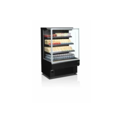 Vitrine Réfrigérée Libre Service Basse Tefcold LED - NOC90CF -Materiel Horeca Magasin vitrine refrigeree libre service basse tefcold led noc90cf 2