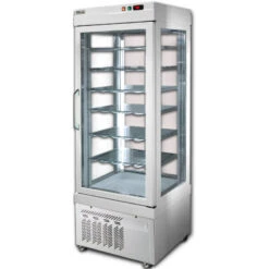 Vitrine Congélateur Pour Pâtisserie, 4 Faces, 420L - Tekna