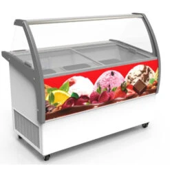 Vitrine Réfrigérée Pour La Crème Glace 10x5 L