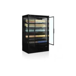 Vitrine Réfrigérée Pour Supermarché à Froid Négatif Tefcold Portes Vitrées à Charnières LED - EXTRA1250FD